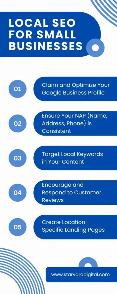 local seo tips infographic 1